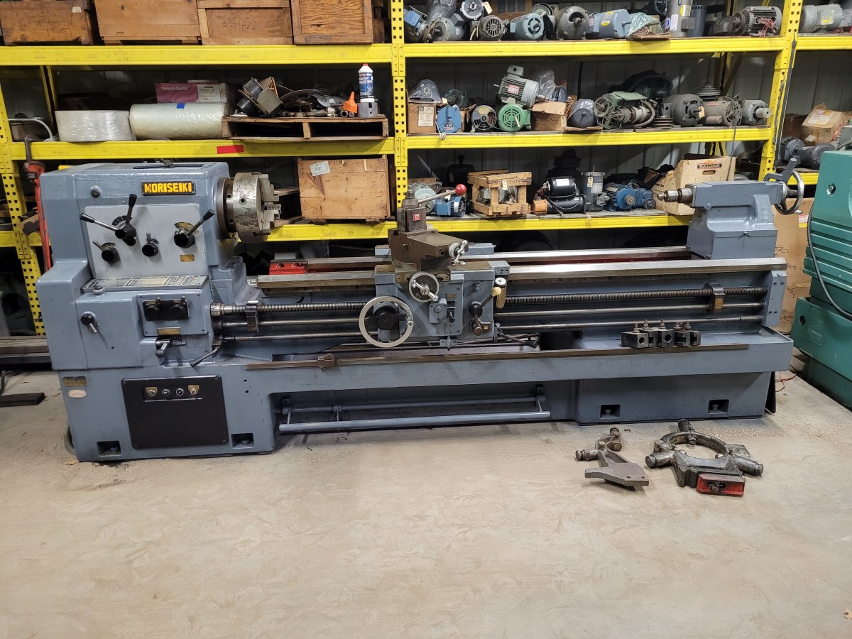SOLD-Mori Seiki lathe 24″x 80″,                     3″ spindle bore.   SN. 3627.               Price $9,950 FOB&nbsp;Neosho.