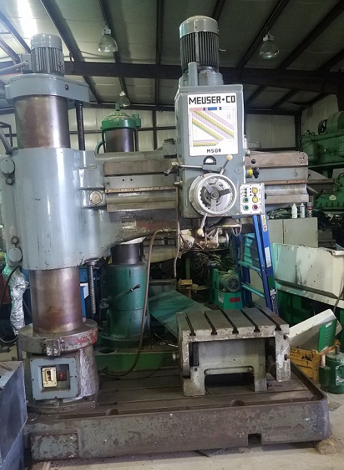 Meuser Meuser Radial Arm Drill, $7,900. – Neosho Industrial Supply